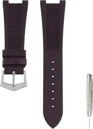 Men's rubber watch strap compatible with Patek Philippe Nautilus 5711 1A010 5712 5712G 5726 5980 25mm Outdoor sports waterproof silicone watch band Accessories Women's wristband bracelet