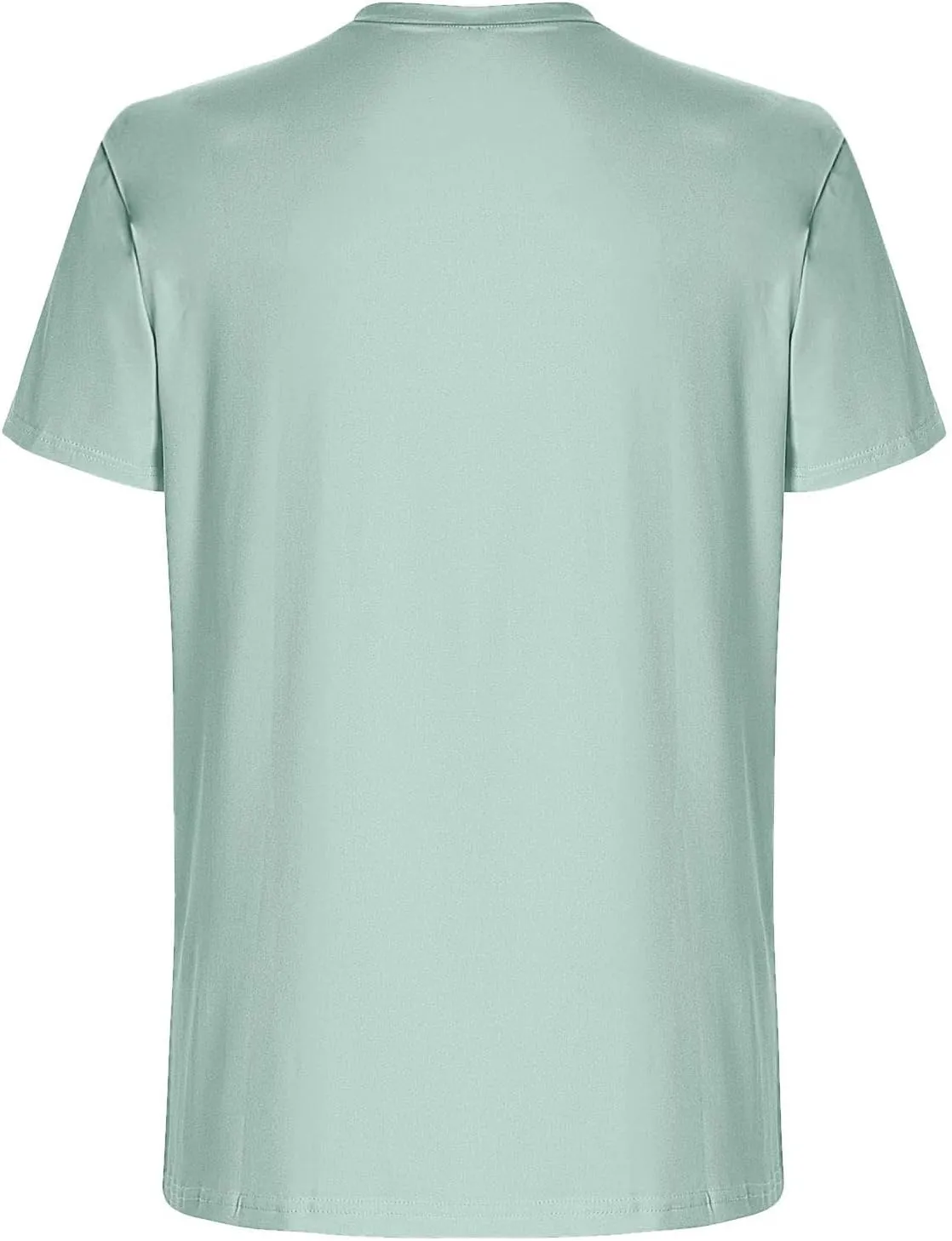 Mens Shirts Big and Tall Short Sleeve Print Summer Causal Shirt Loose Fit Solid Crewneck Beach Workout Tops 2025