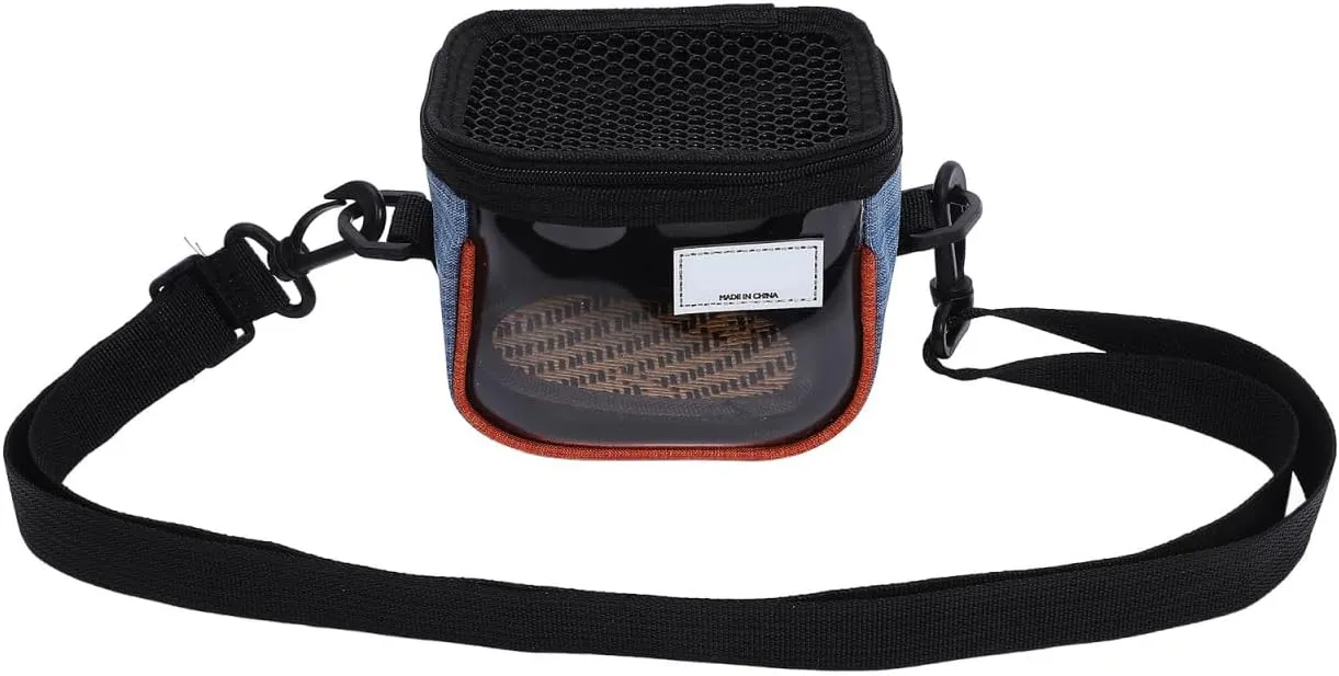 Messenger Bag Suitcases Organizer Bags Small Animal Carrier Bag Organizer for Purse Dwarf Hamster Carrier Handbag Storage Organizer Glider Outdoor Supplies Travel Pet Black Lining