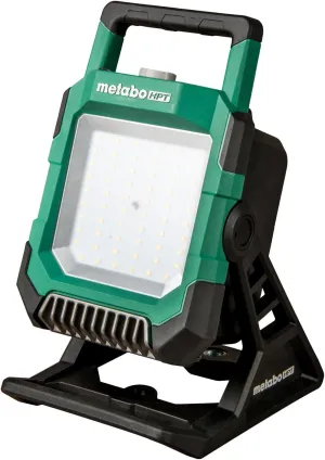 Metabo HPT 18V MultiVolt™ Cordless 4,000 Lumen LED Work Light, High Brightness Light, Water & Dust Resistant, 36V/18V MultiVolt Lithium Ion Battery, Long Lasting, Multiple Mounting Options, UB18DCQ4