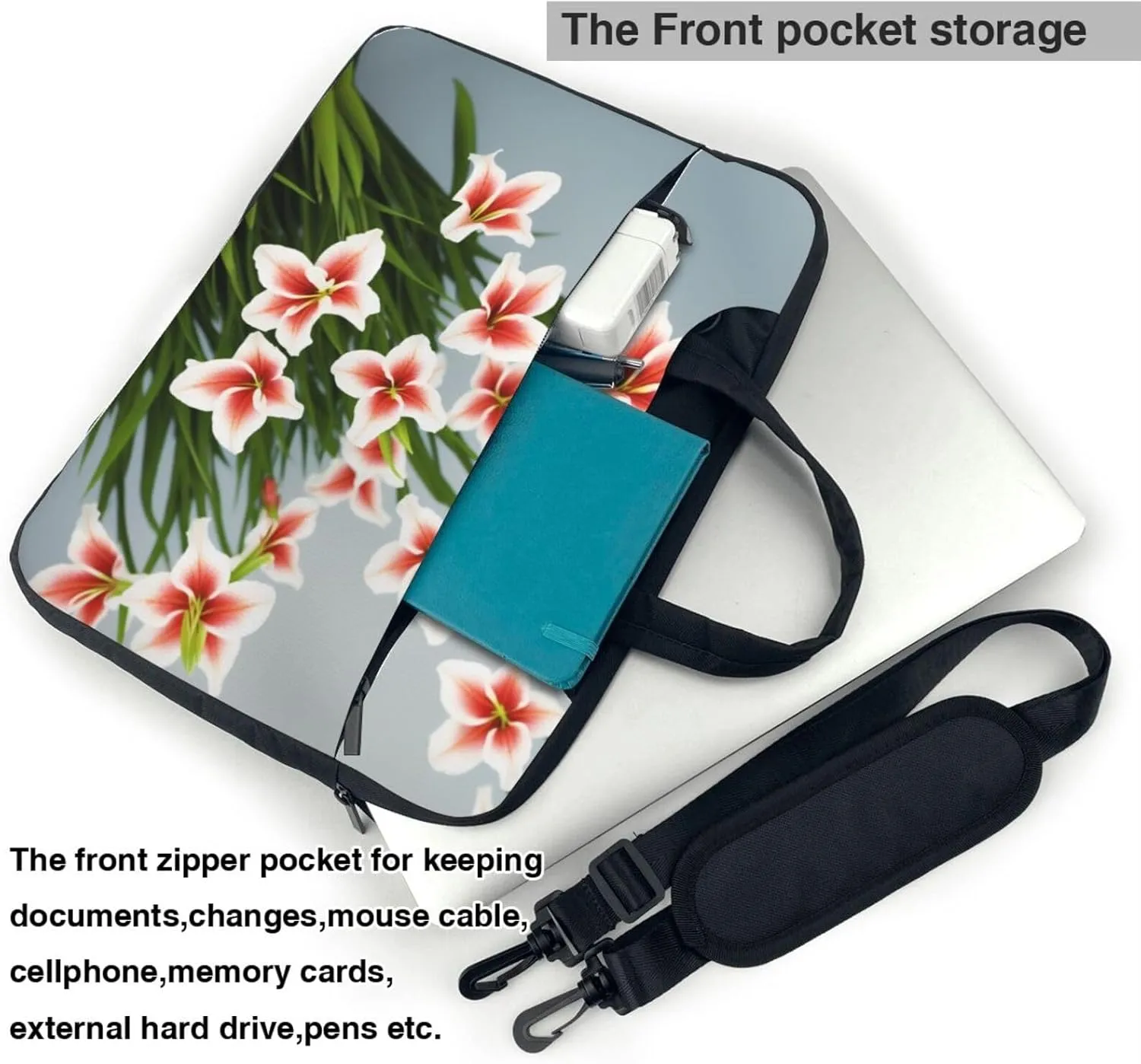 Middle Ages Pattern Laptop Shoulder Bag Notebook Computer Case Briefcase With Shoulder Straps And Handle