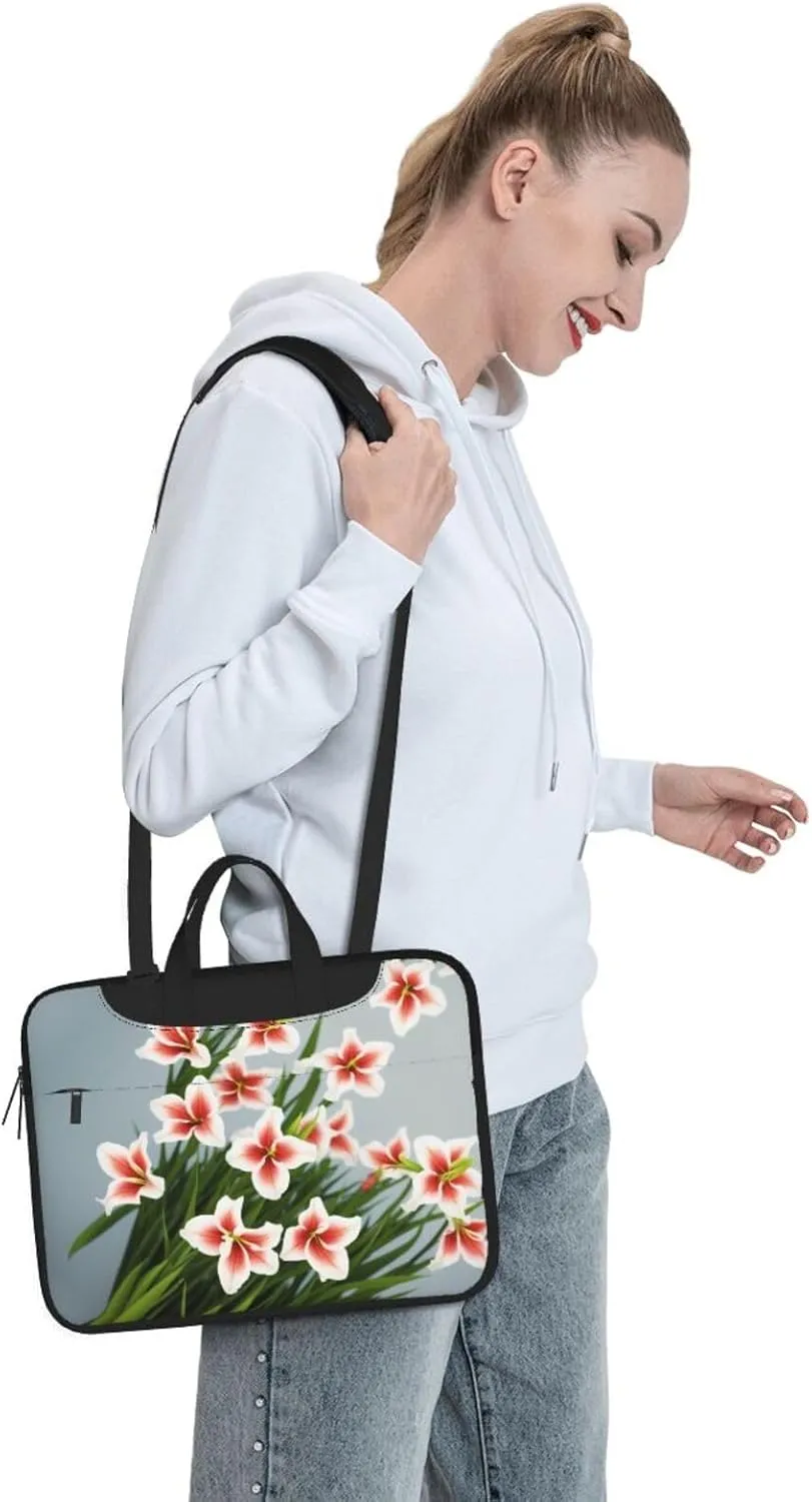 Middle Ages Pattern Laptop Shoulder Bag Notebook Computer Case Briefcase With Shoulder Straps And Handle