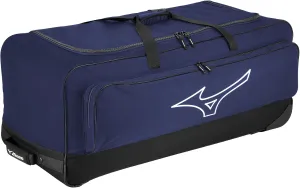 Mizuno Mega Wheel Bag, Navu, One Size