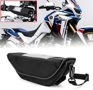 Modern Waterproof Motorcycle Handlebar Travel Bag For Honda CRF1000L CRF1100L Africa Twin Adventure Sport NC700X Storage Bag
