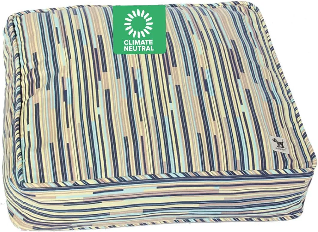 Molly Mutt Huge Dog Bed Cover - I Don’t Like Mondays Print - Measures 36" x45"x5"- 100% Cotton - Durable - Breathable - Sustainable - Machine Washable Dog Bed Cover