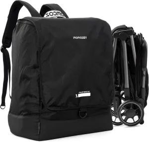 Momcozy Stroller Travel Bag for Airplane | Suit ClickGo Stroller | Compatible with Strollers Folded Dimensions of 22.1 X 17.3 X 9.8 Inch | Fit Most Major Brand | Hand-held ＆ Back-carrying