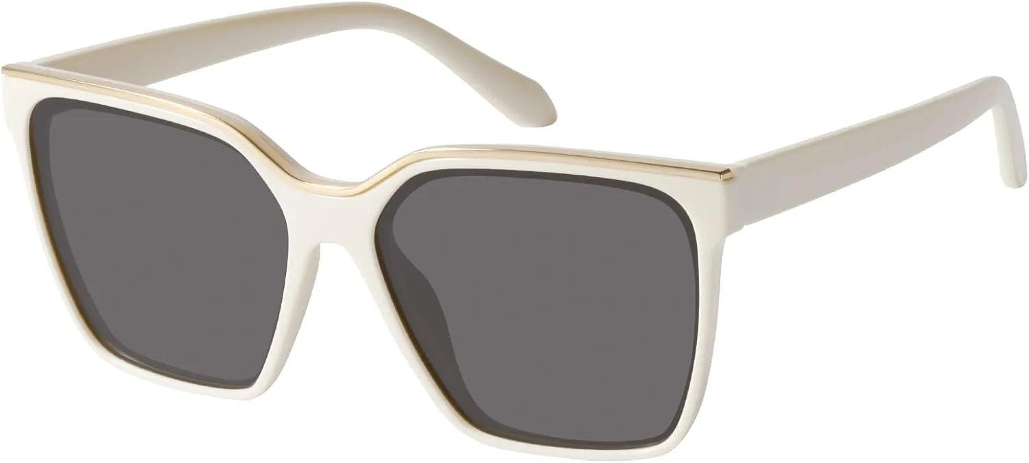 mosanana Square Trendy Polarized Oversized Sunglasses for Women Men 2025 UV400 MS52367