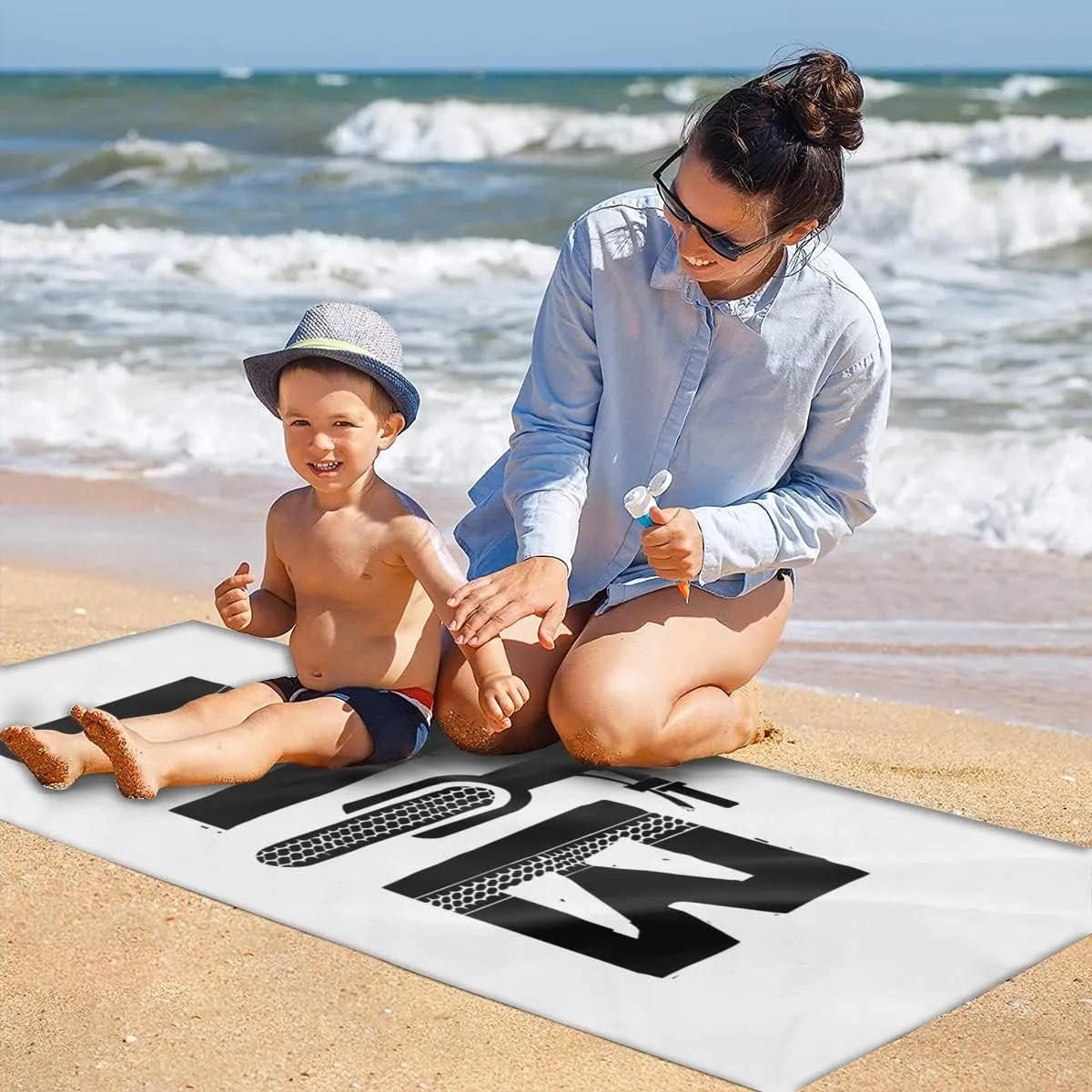 Mountain Bike Downhill Bike Rider Microfiber Sand Free Beach Towel-Quick Dry Super Absorbent Oversized Luxury Towels Blanket for Travel Pool Swimming Bath Camping Yoga Girls Women Men Adults