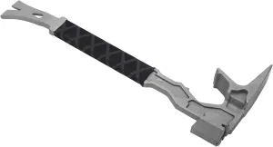 Multi Function Demolitio Multi Function Demolition Tool, Demolition Tool Claw Hammer with Shock Reduction Grip Manganese Steel Construction for Construction Assembly