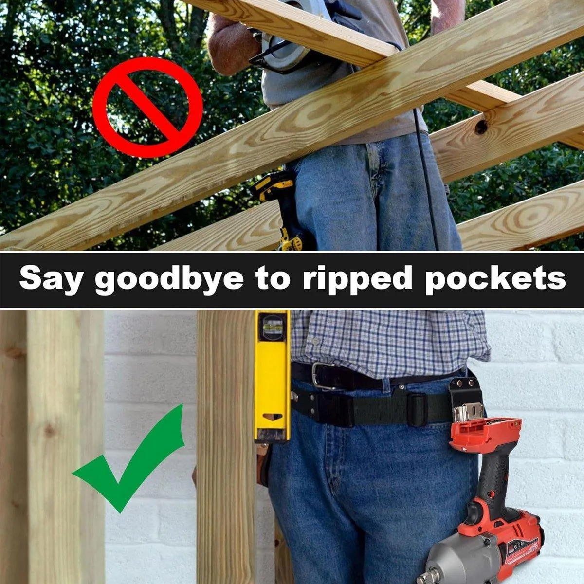 Multifunctional Electric Drill Belt Clip Portable Tool Holder for Easy Access
