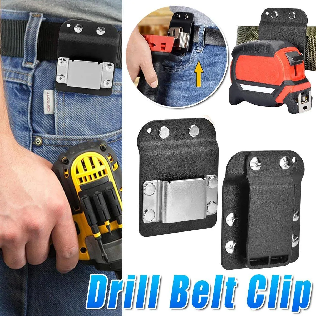 Multifunctional Electric Drill Belt Clip Portable Tool Holder for Easy Access