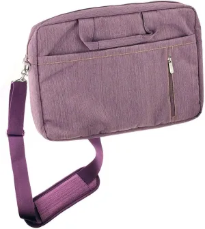 Navitech Purple Sleek Water Resistant Travel Bag - Compatible with Acer Chromebook Spin 314 CP314-2HN 14" Convertible Laptop