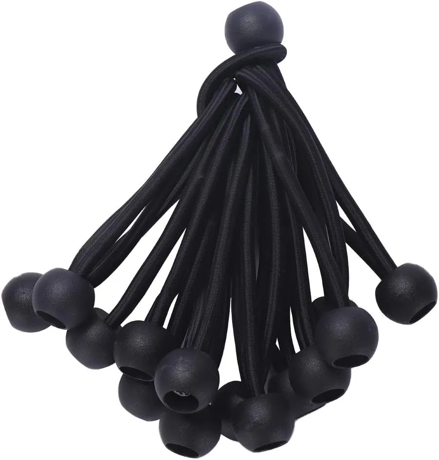 Newan 15pcs Replacement Bungee Ropes Fitness Trampoline Spanning Tool - Max Limit 330 lbs