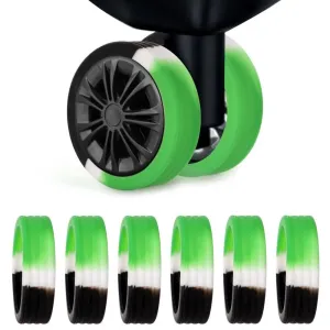 Noise-Reducing Luggage Wheel Covers