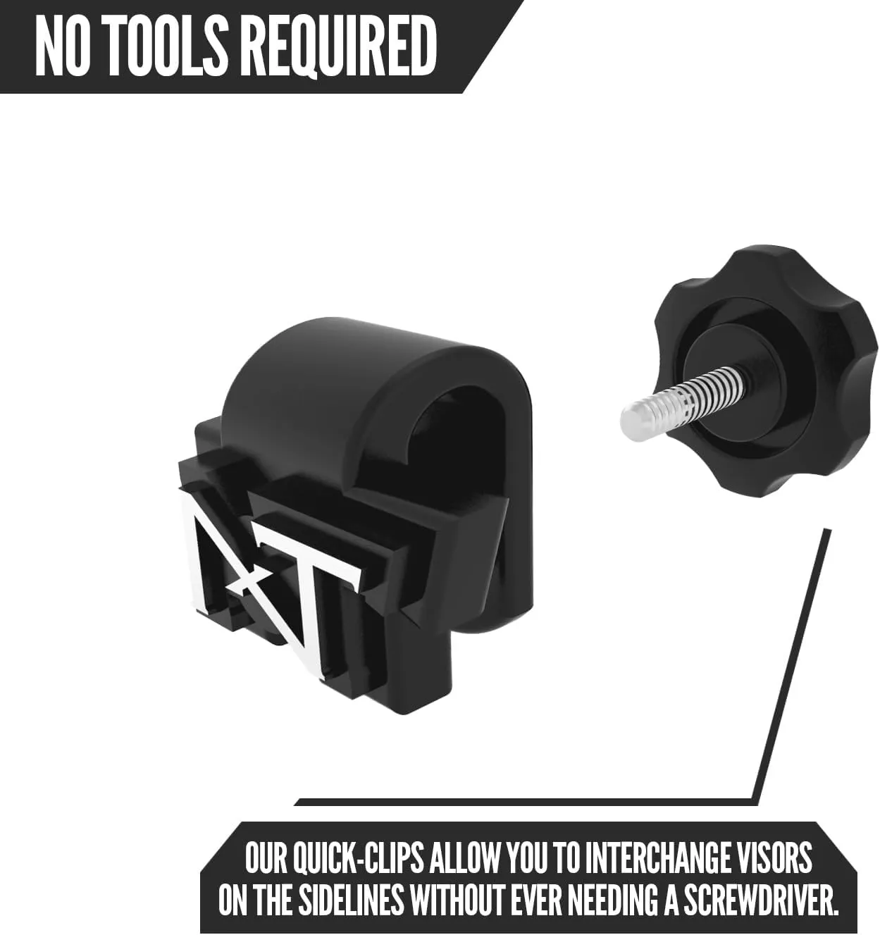 Nxtrnd VZR3 Football Visor, Curved Lens Technology, Fits Adult & Youth Football Helmets