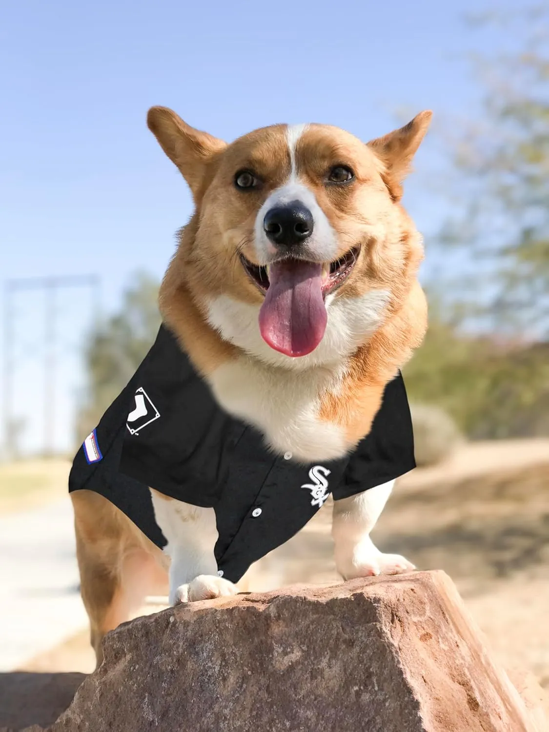 Official MLB Chicago White Sox Pet Jersey for Dogs & Cats, Size XX-Large - Stylish Baseball Jersey for Your Furry Fan- Show Off Team Spirit with The Perfect Fan Apparel Gear for Pet, Dog & Cat