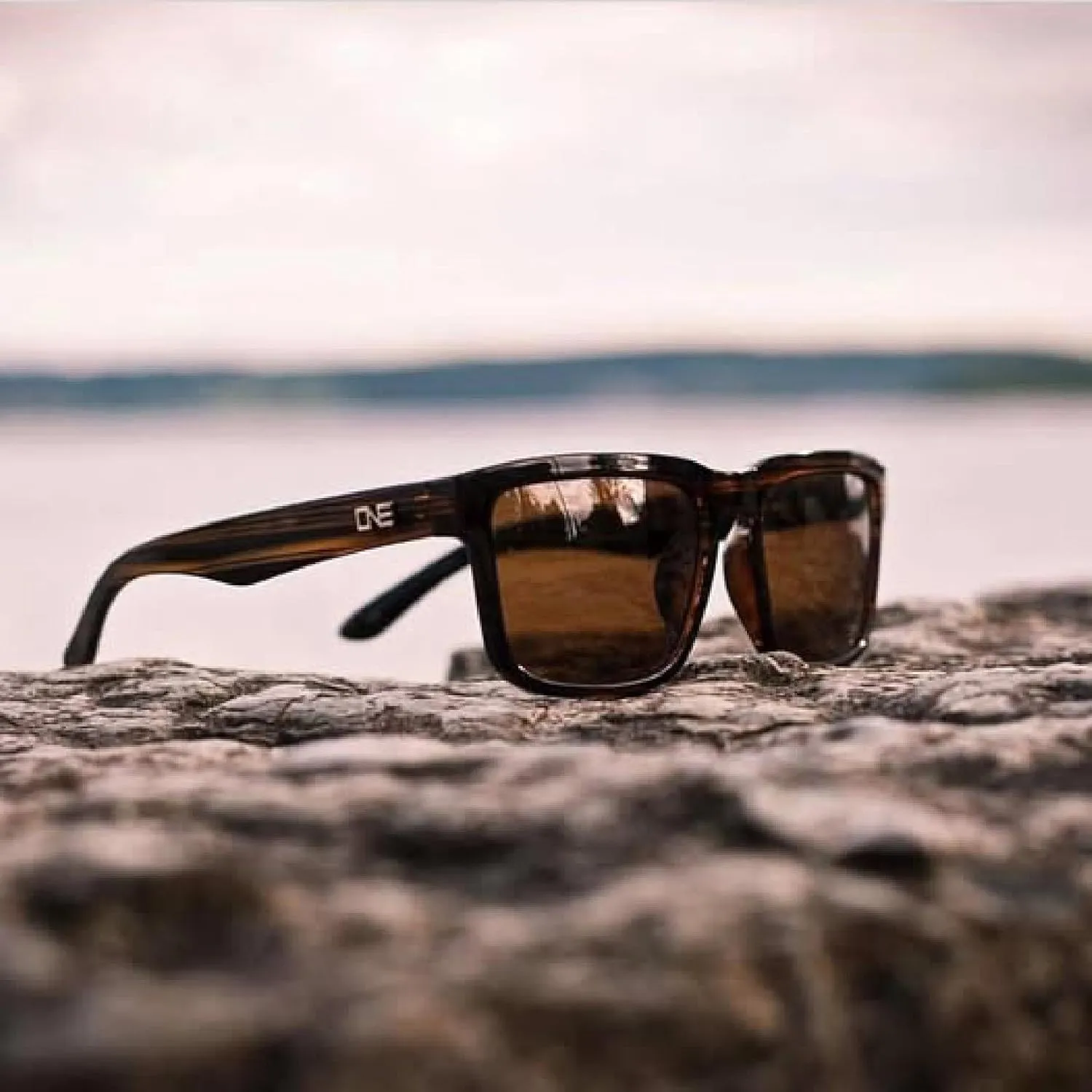 Optic Nerve Unisex Mashup Polarized Sunglasses - UVA/UVB Protection Lightweight Shades for Outdoor Activities for Men & Women