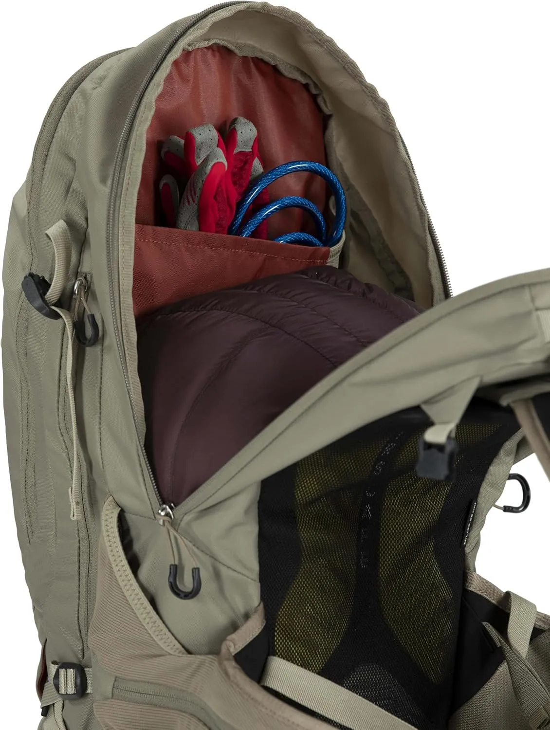 Osprey Escapist 25L Biking Backpack, Tan Concrete, Medium/Large