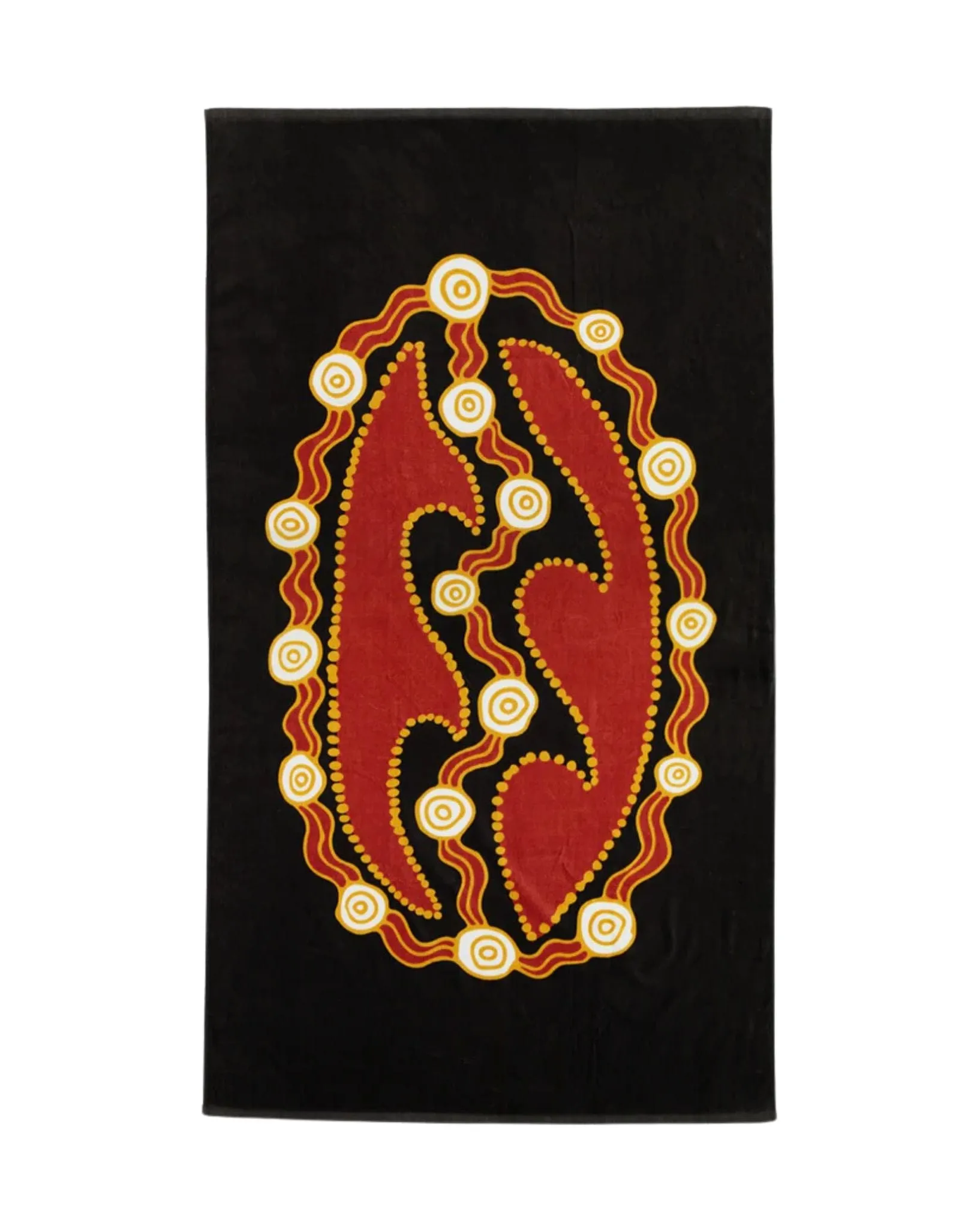 Otis Wave Towel - Black