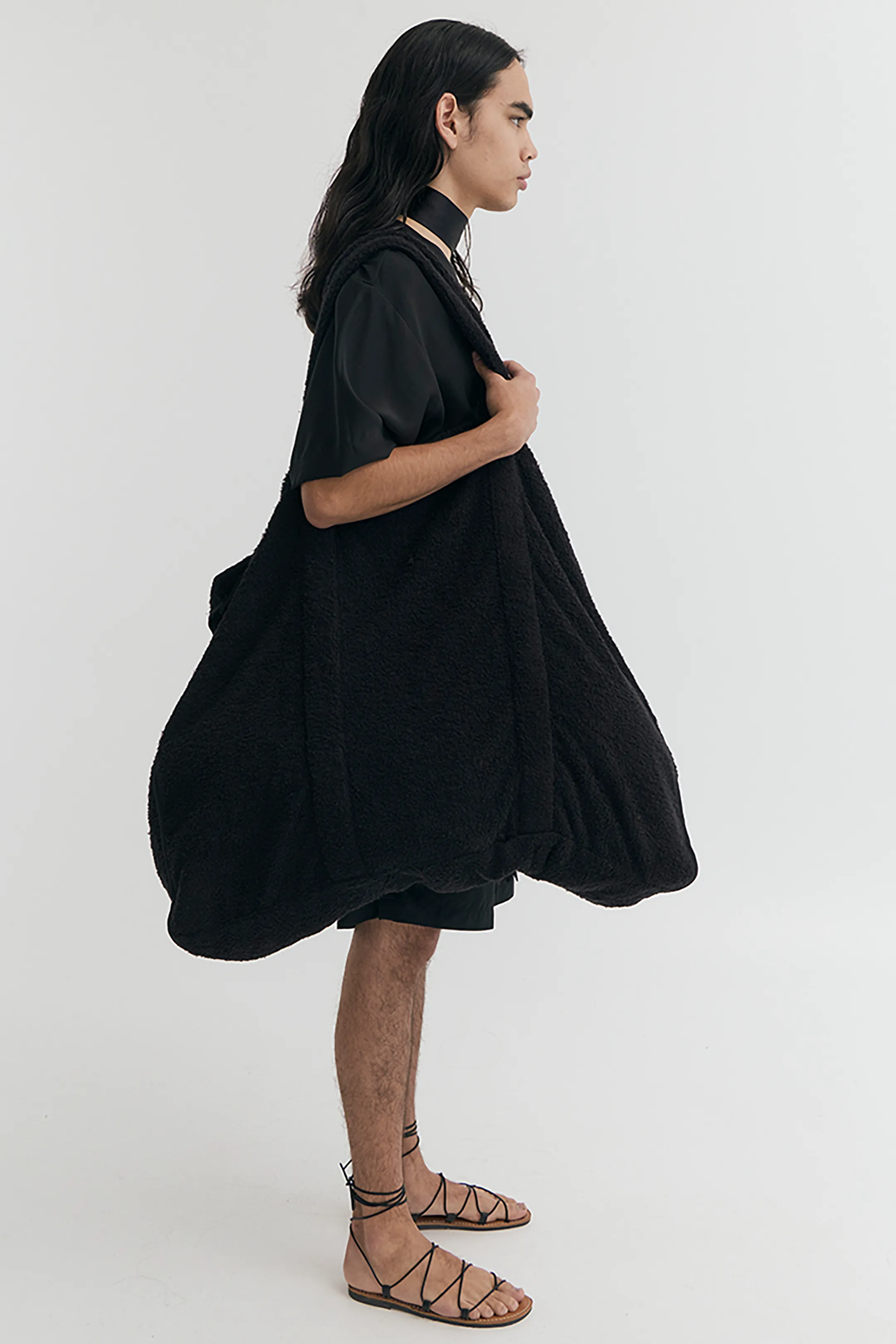 OVERSIZED TERRY TOTE