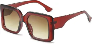Oversized Woman Man Fashion Large Frame Sun Glasses Vintage Travel Driving Shades Uv400