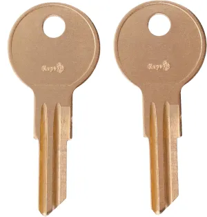 Pair of 2 -Replacement Keys for Code 001 002 003 004 005 Husky Tool Box (Husky only) Home Depot. Keys pre Cut to Code by keys22 (003 Husky)