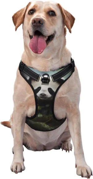 Panda Cubs in The Forest Small Printed pet Traction Vest for Pets to wear When Walking The Dog or Climbing Mountains