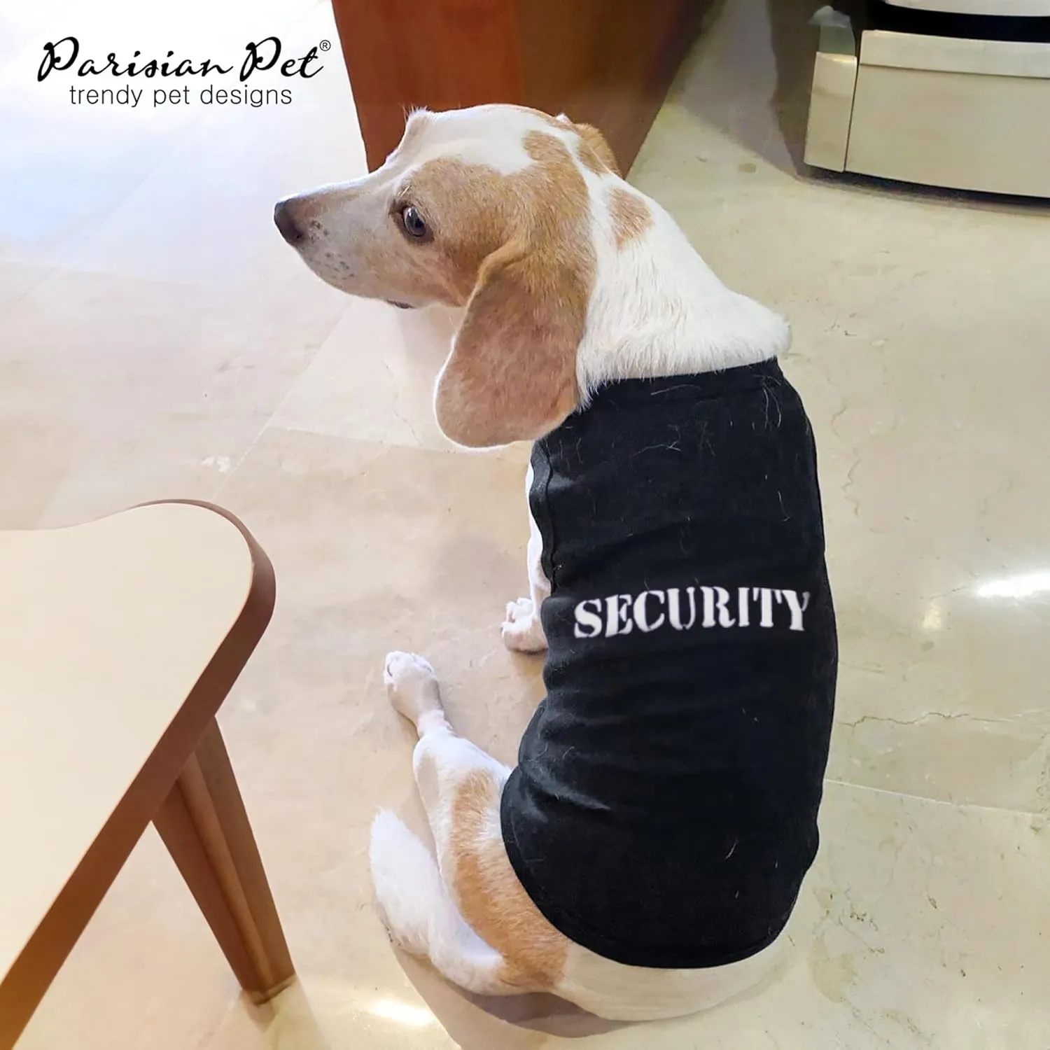 Parisian Pet Security Dog T-Shirt, S