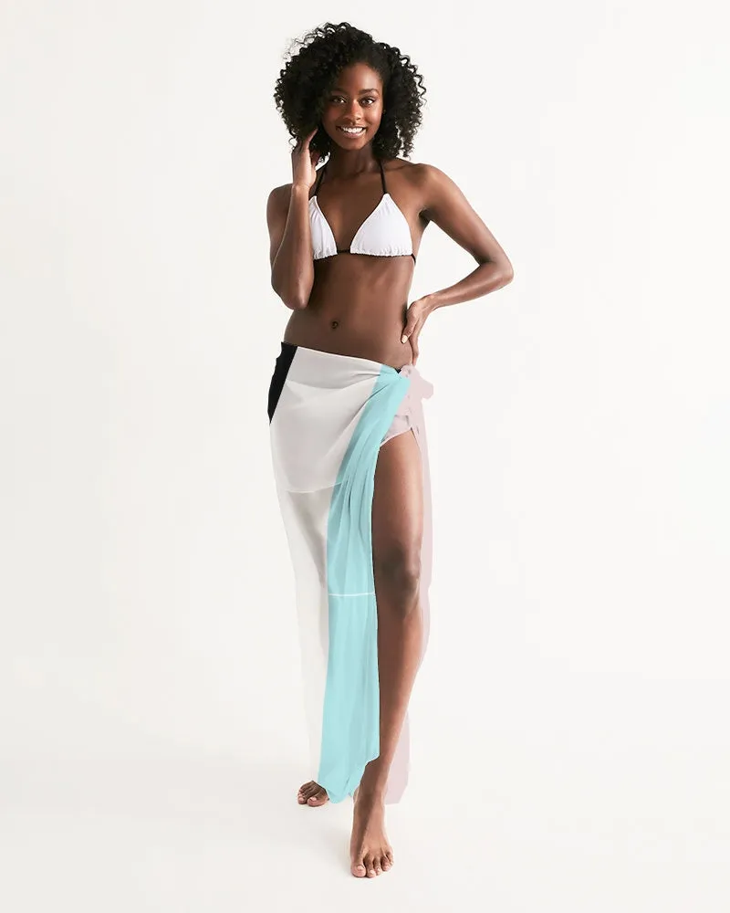Pastel Colorblock Swim Cover Up