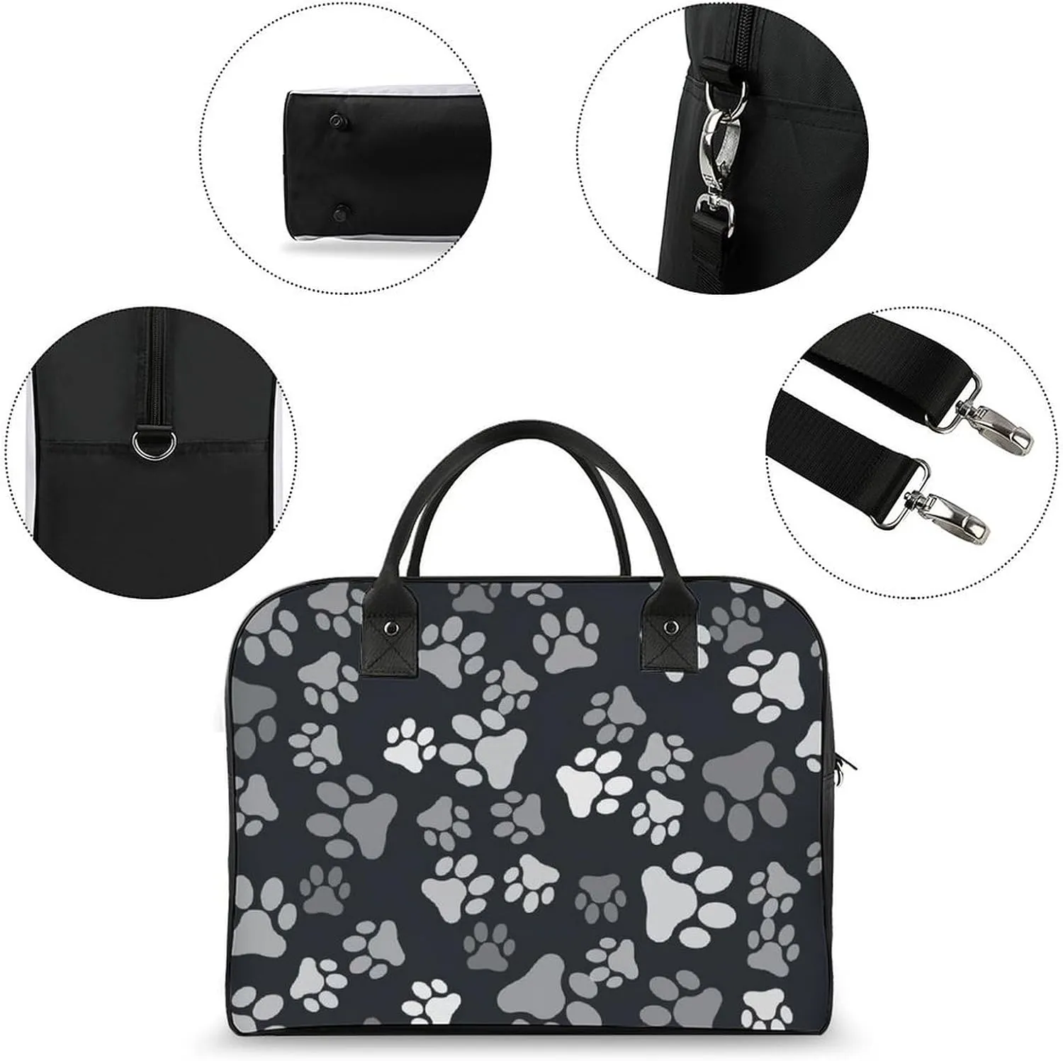 Penguin Bird Fashionable Large Capacity Travel Handbag Unisex