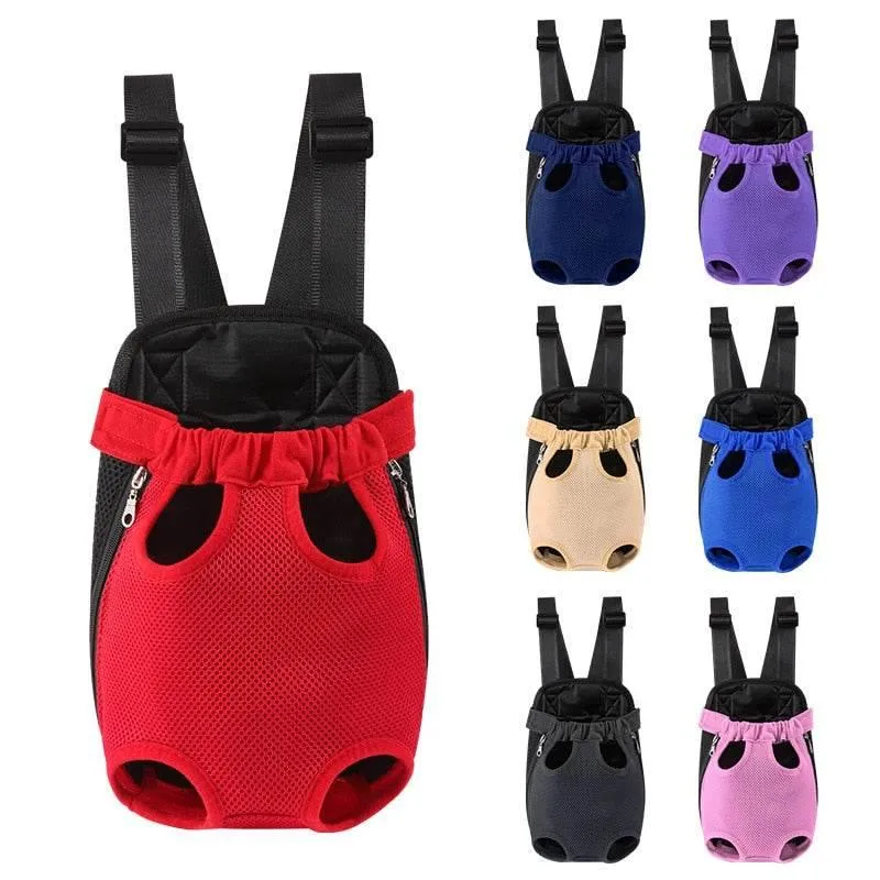 Pet Carrier Backpack - Breathable Travel Bag for Pets