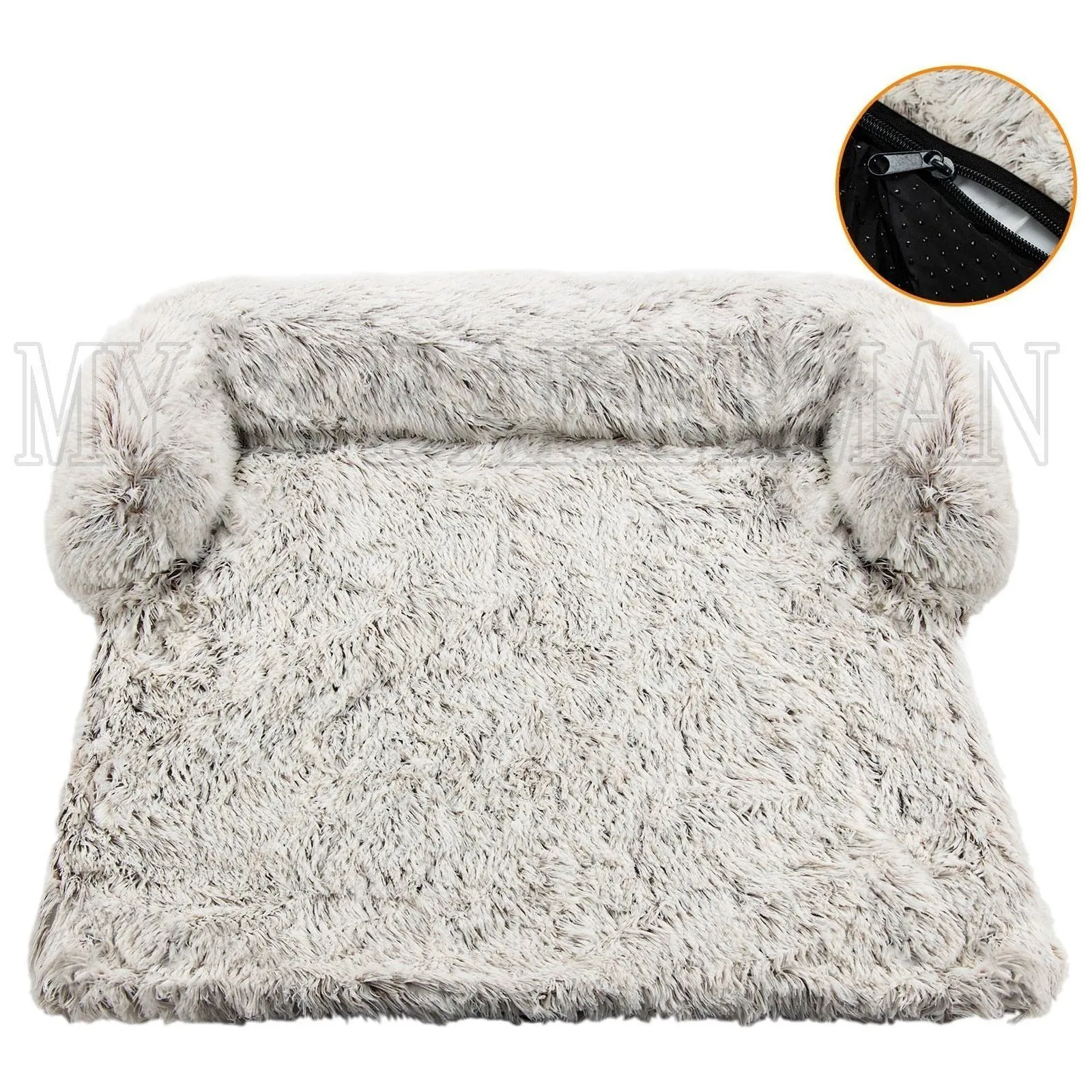 Pet Dog Bed Sofa For Dog Pet Calming Bed Warm Nest Washable Soft Furniture Protector Mat Cat Blanket Large Dogs Sofa Bed