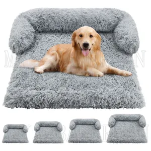 Pet Dog Bed Sofa For Dog Pet Calming Bed Warm Nest Washable Soft Furniture Protector Mat Cat Blanket Large Dogs Sofa Bed