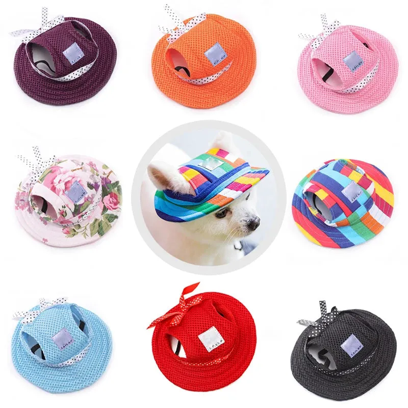 Pet Mesh Breathable Sun Hat