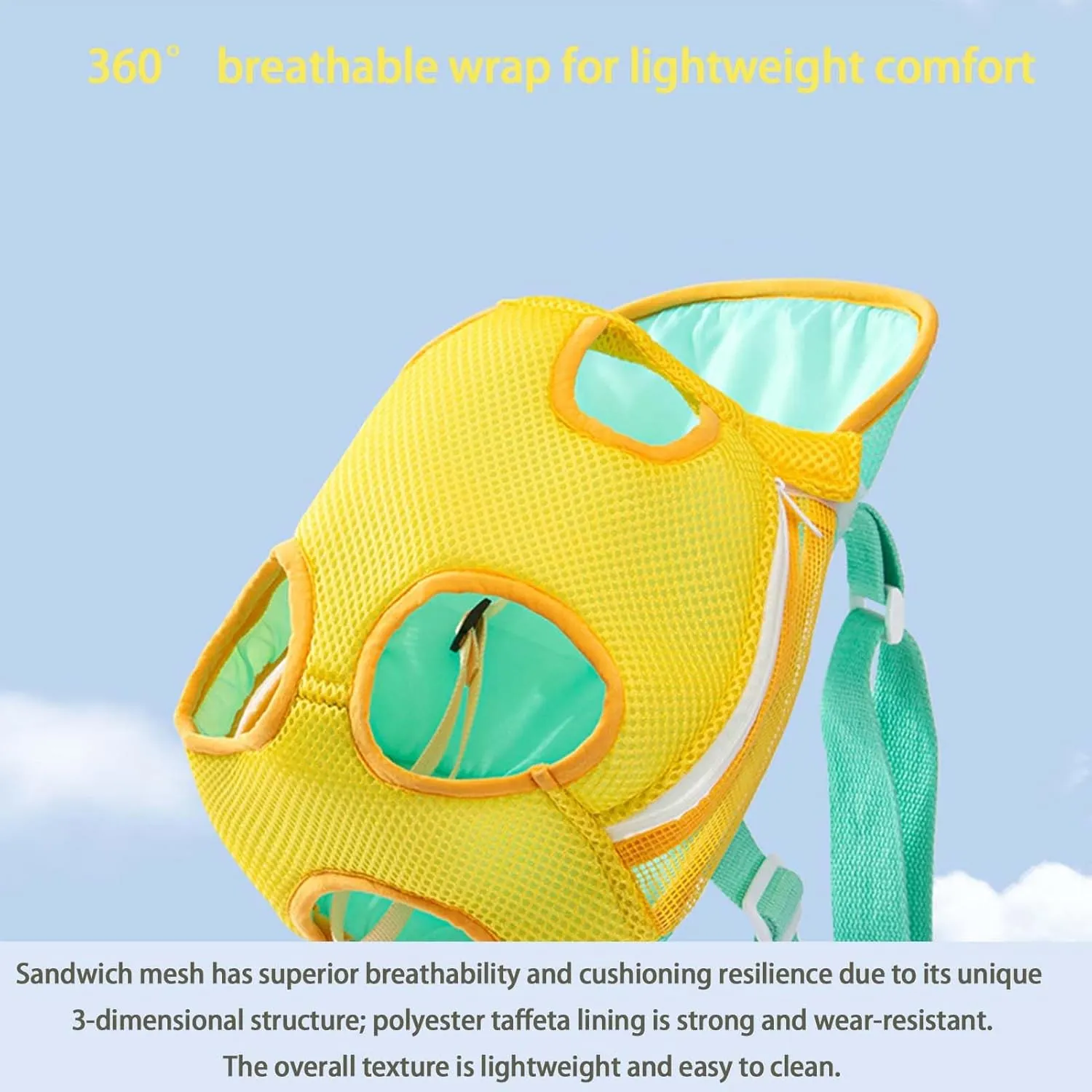 Pet Travel Bag Kit for Cat Dog Carrier & Travel, Breathable Pet Out Bag, Outcrop, Pet Out Shoulder Bag Yellow and Green (Yellow and Green, Medium)