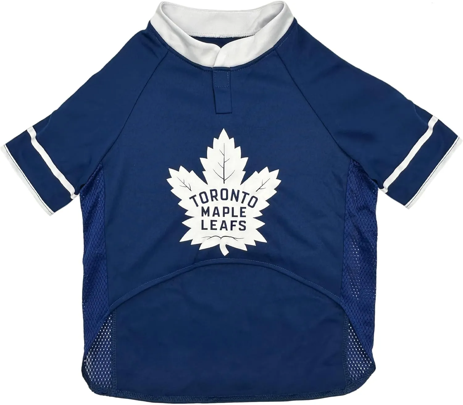 Pets First NHLPA Auston Matthews Mesh Jersey for Dogs & Cats, Toronto Maple Leafs Papi-34 Dog Jersey, Size Small, Licensed Dog Jersey with Your Favorite Hockey Team Player