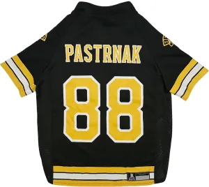 Pets First NHLPA David Pastrnak Mesh Jersey for Dogs & Cats, Boston Bruins Pasta-88 Dog Jersey, Size Small, Licensed Dog Jersey with Your Favorite Hockey Team Player