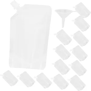 Plastic Milk Holders Leakproof Edible Oil Bag Plastic Bags for Juice Camping Hiking