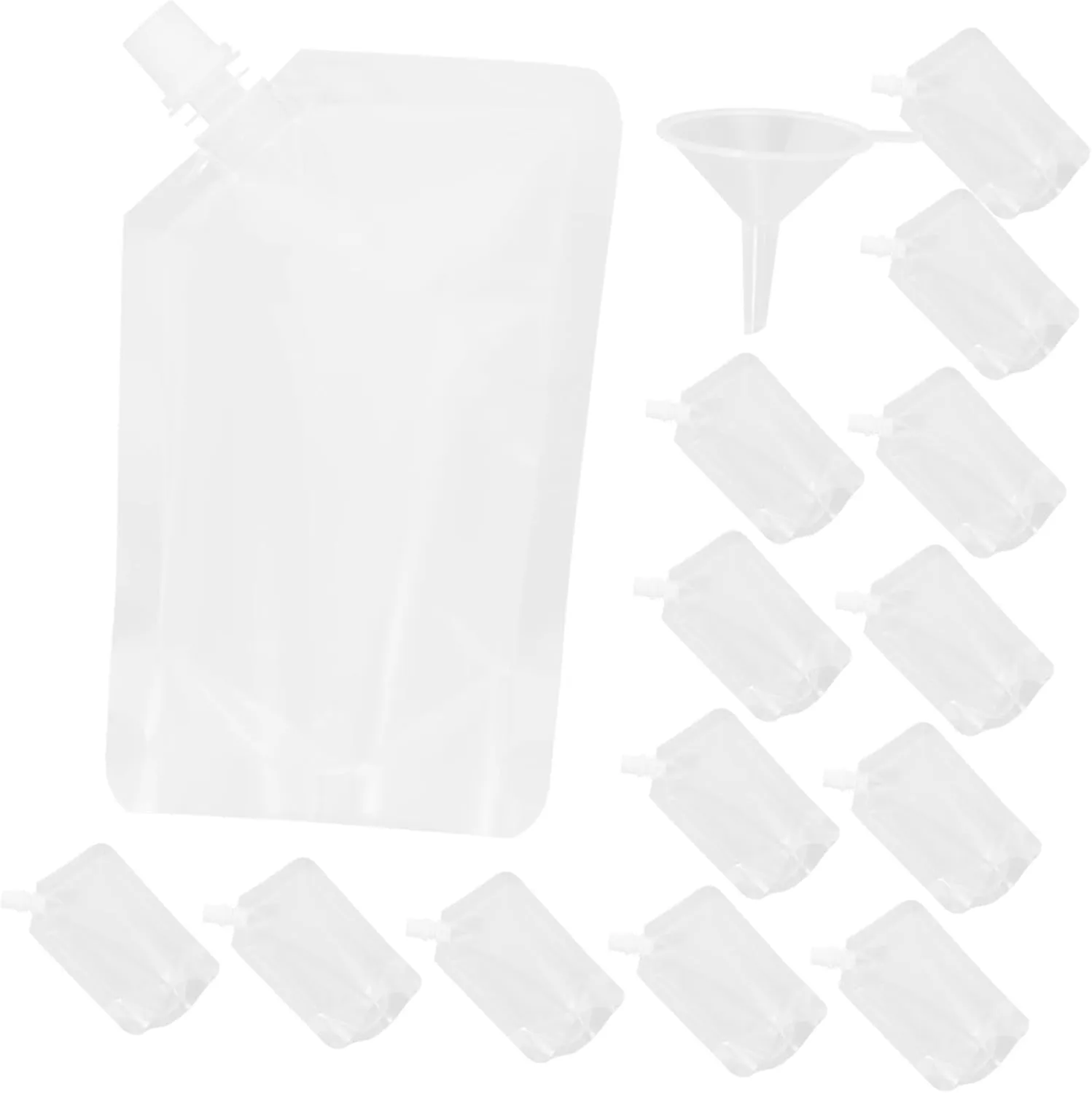 Plastic Milk Holders Leakproof Edible Oil Bag Plastic Bags for Juice Camping Hiking