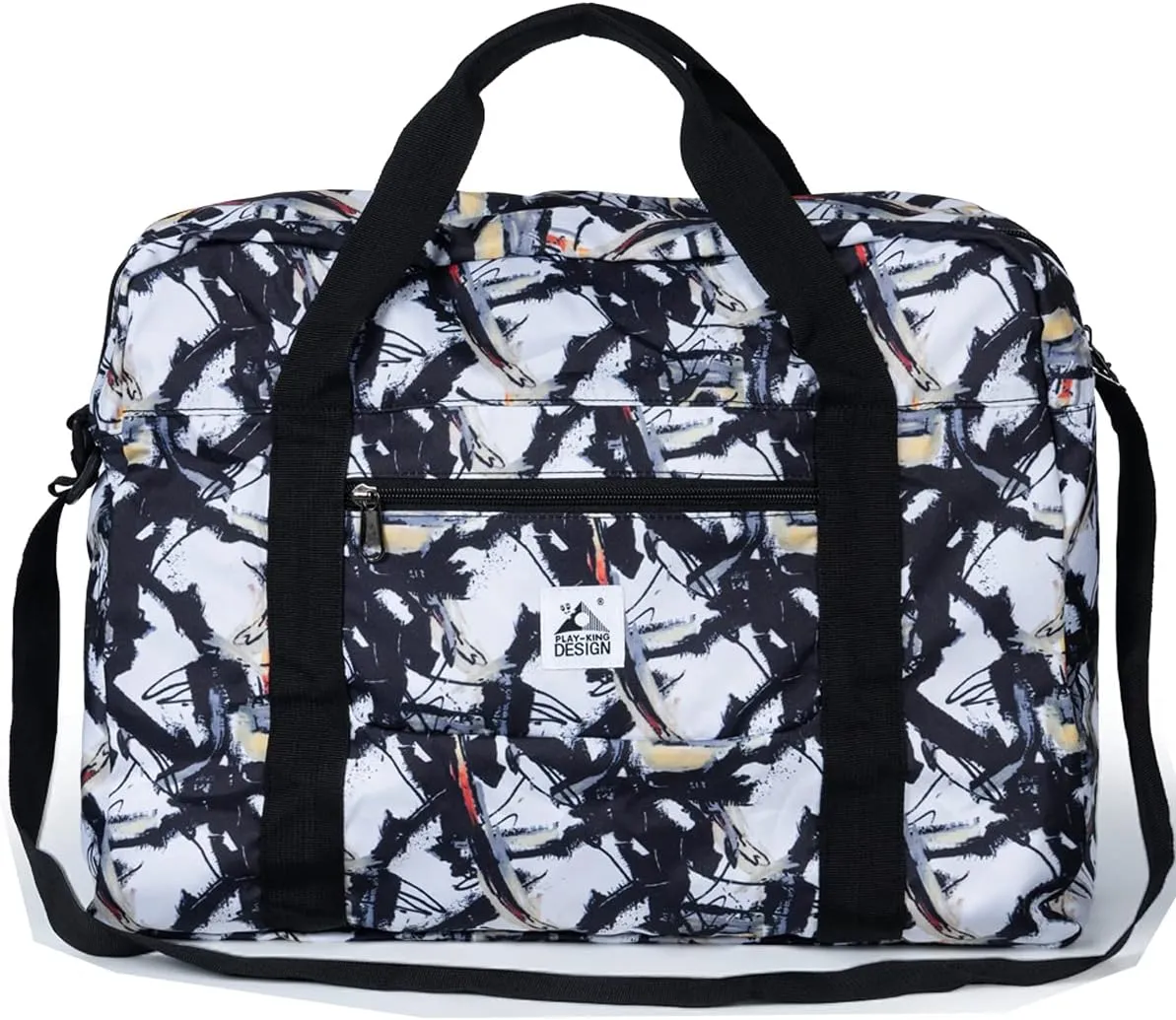 PLAY KING Travel Bag Foldable Travel Duffel Bag Luggage Bag for Women
