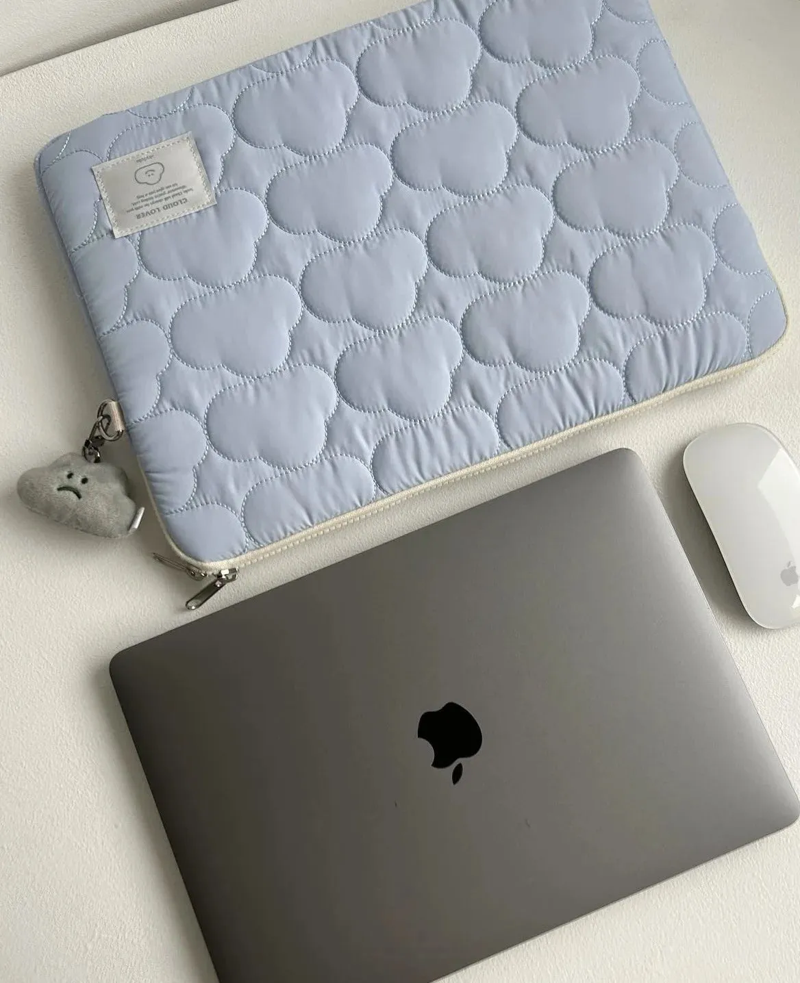 Plush Cloud Shockproof Computer Bag