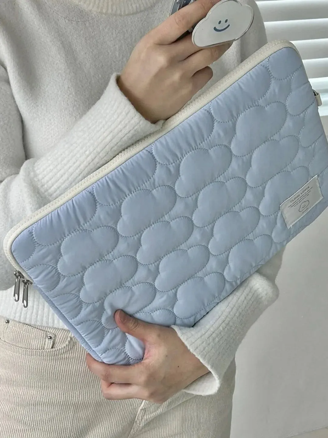 Plush Cloud Shockproof Computer Bag