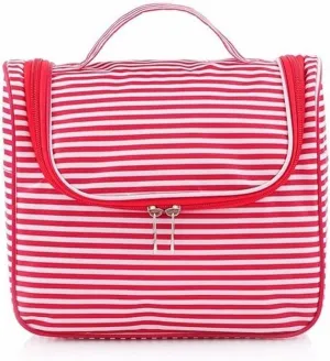 Polyester Travel Cosmetic Bag for Make Up Portable Women Makeup Bag Organizer for Handbag Men Toiletry Kit Zipper Pouch (Color : Black, Size : 1) (E 1)