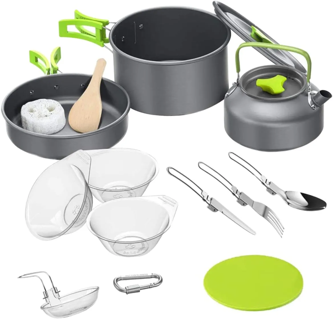 Portable Camping Stove Cookware Set Camping Cooking Accessories Outdoor Cooking Kit