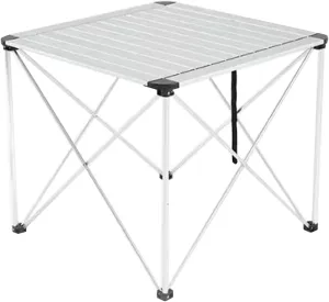 Portable Camping Table Outdoor Folding Camping Table Aluminum Alloy Picnic Table with Carry Bag for Outdoor Camping Hiking