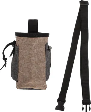 Portable Dog Treat Pouch Wear Resistant Puppy Snacks Bag for Training Outdoor Activities Durable Pet Food Bag with Buckle for Convenient Rewarding