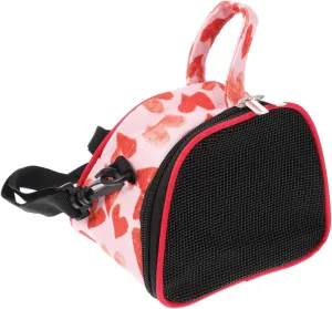Portable Hamster Carrier Bag for Small Pets Breathable Outgoing Travel Backpack with Mesh Design Comfortable and Convenient for Guinea Pig and Hamster Transport