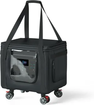 Power Station Bag,Easy to Carry,Water-Resistant, 360° Removable Wheels,Sailing Class -900D Waterproof Oxford Cloth - For1200W/1500W/1800W Power Stations - Perfect for Outdoor Activities & Travel