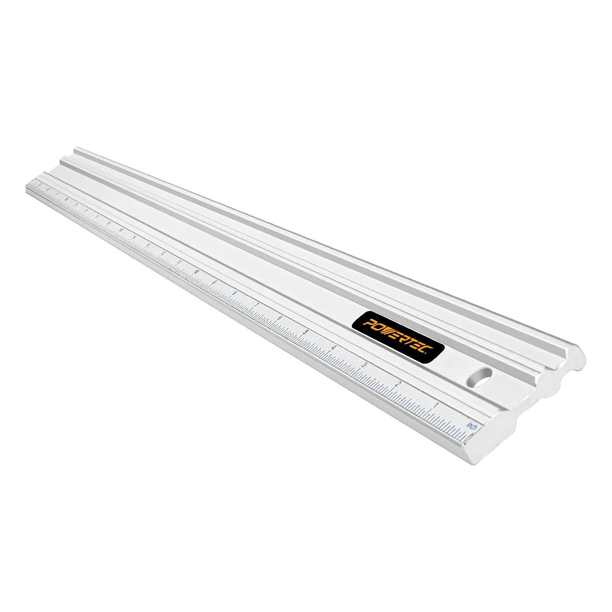 POWERTEC 24 Inch Machinist Aluminum Straight Edges, with .001'' Tolerance for Checking Surface Warp, Marking/Scribing Lines - Used w/Feeler Gauges for Automotive Repairs, Cylinder Head Checks (71227)