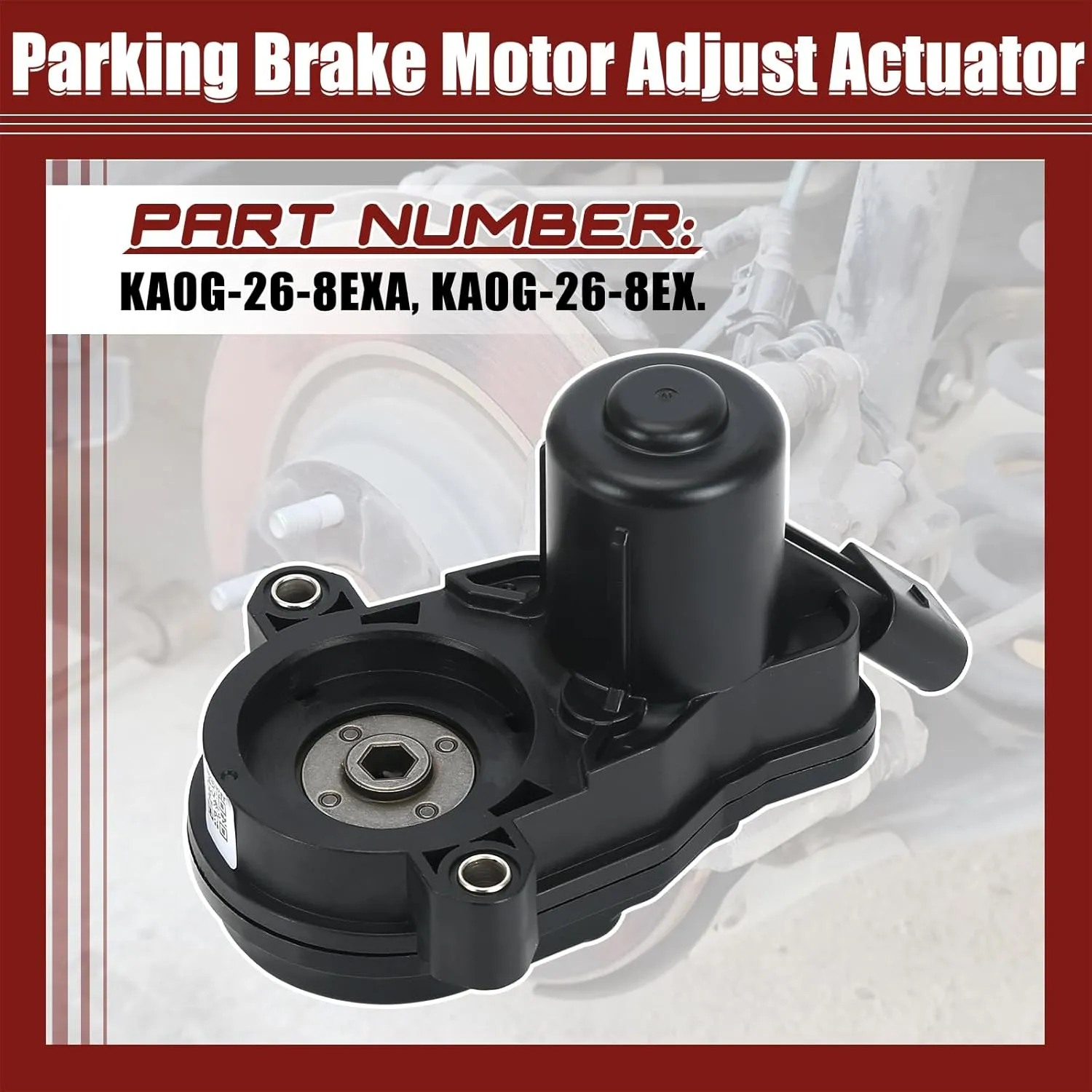 PTNHZ Rear Left & Right Parking Handbrake Actuator Compatible For 2016-2024 Mazda CX-5 CX-9